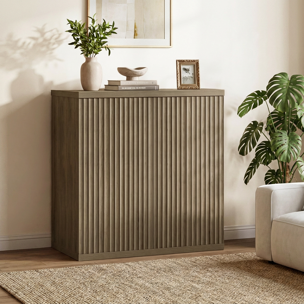 🚨 CLEARANCE SALE — Storage Cabinet Quilvea : grand rangement moderne avec porte pour salle à manger, qualité haut de gamme ✨