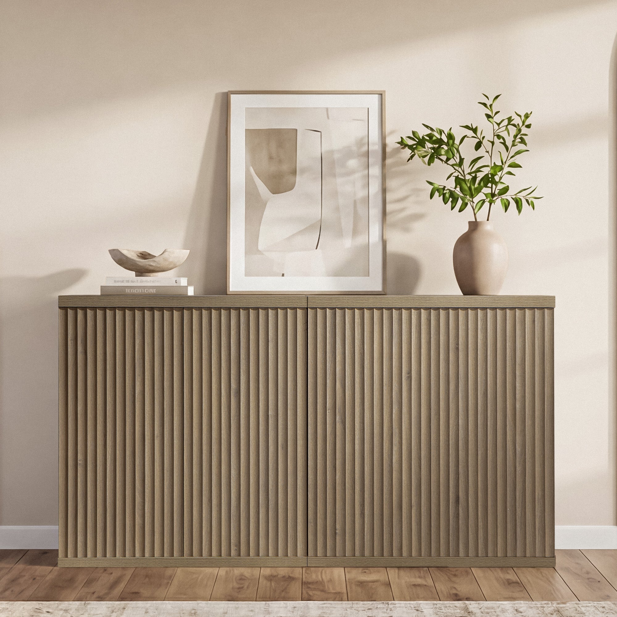 🚨 CLEARANCE SALE — Storage Cabinet Quilvea : grand rangement moderne avec porte pour salle à manger, qualité haut de gamme ✨