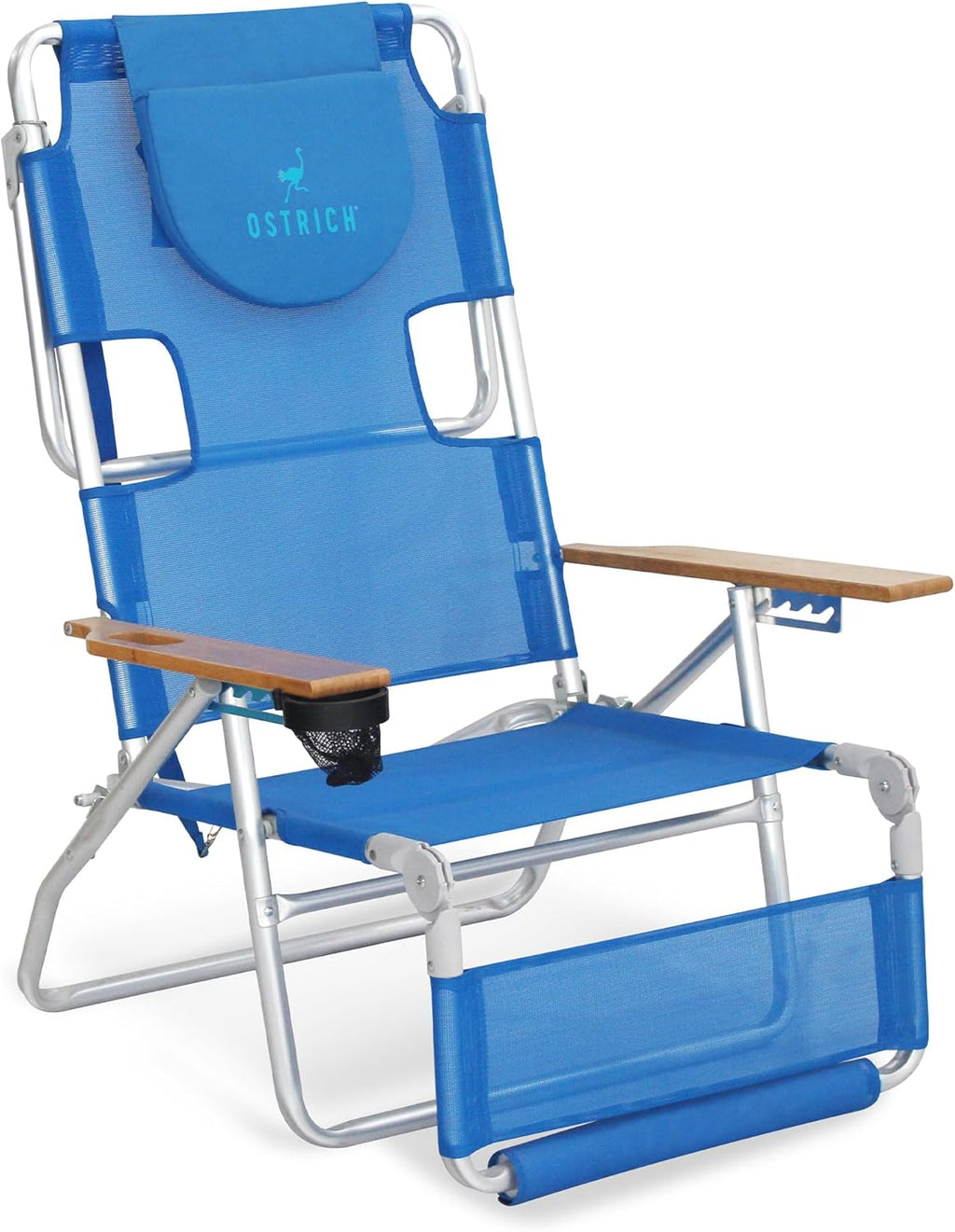 The Ostrich Deluxe 3‑in‑1 Beach Chair 🌴🛋️ Comfort, Freedom & Relaxation