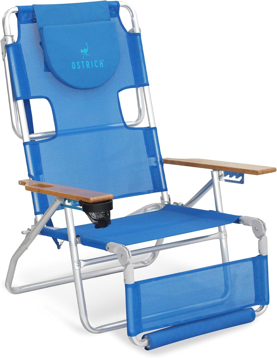The Ostrich Deluxe 3‑in‑1 Beach Chair 🌴🛋️ Comfort, Freedom & Relaxation