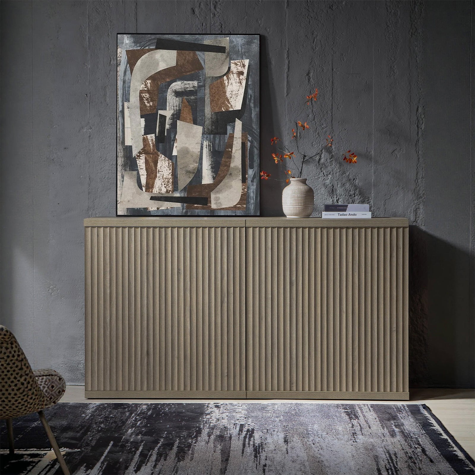 🚨 CLEARANCE SALE — Storage Cabinet Quilvea : grand rangement moderne avec porte pour salle à manger, qualité haut de gamme ✨