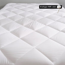 Surmatelas premium - Design drap-housse avec bandes élastiques - maison good and well