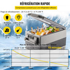 VEVOR Mini Portable Car Fridge, 55L Car Cooler