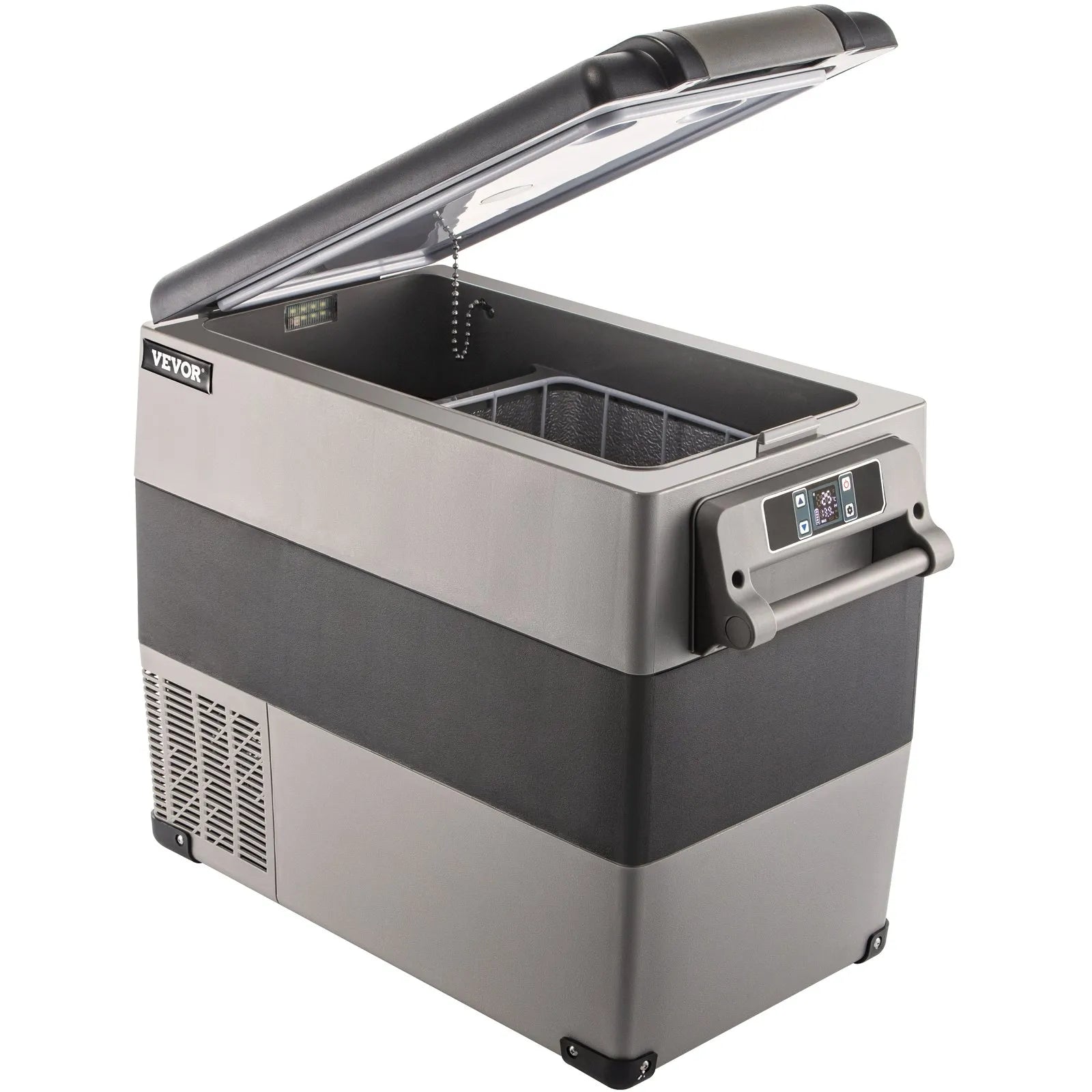VEVOR Mini Portable Car Fridge, 55L Car Cooler