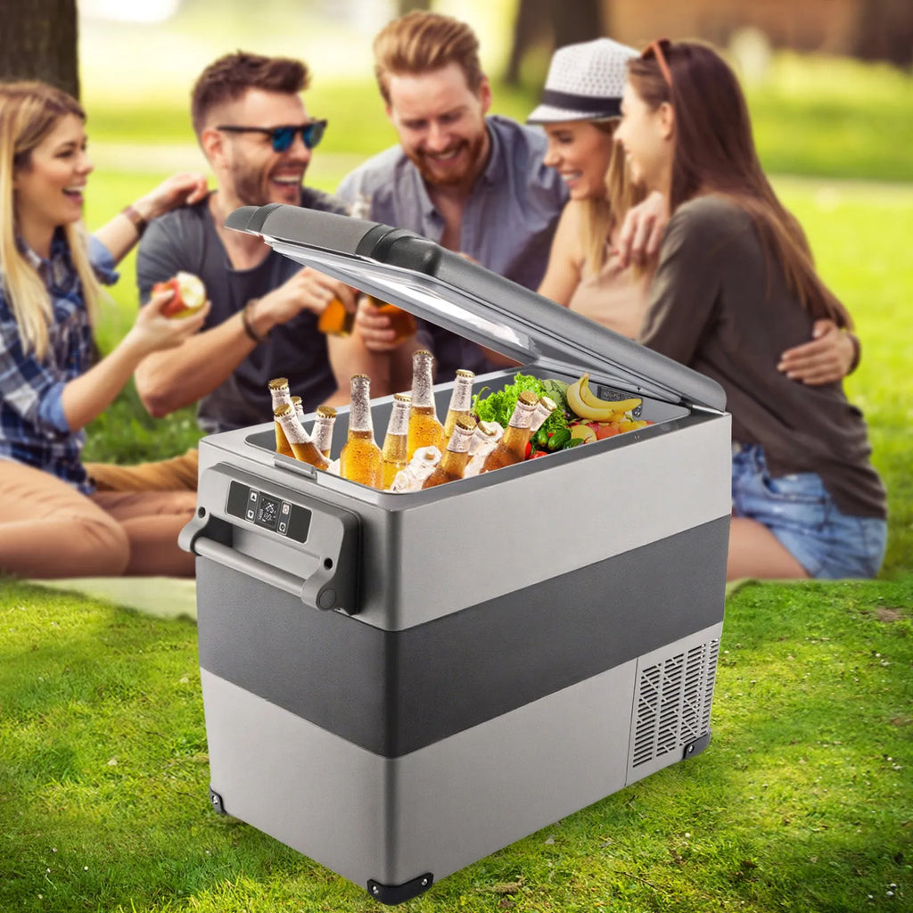 VEVOR Mini Portable Car Fridge, 55L Car Cooler